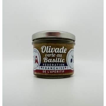 Olivade verte au Basilic 100g