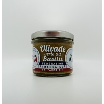 Olivade verte au Basilic 100g