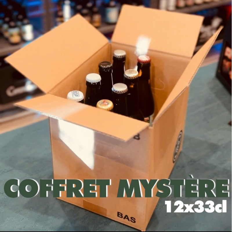 Coffret Mystère - Bières Artisanales 12x33cl