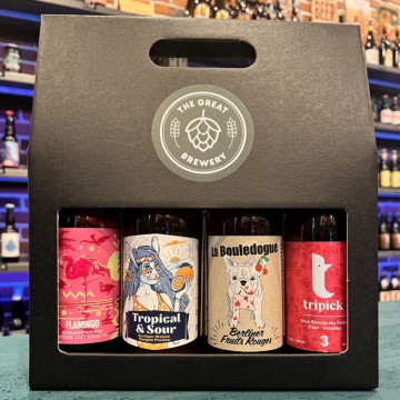 Coffret Quatre Fruitées 4x33cl